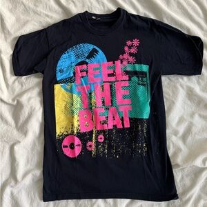 Feel the beat topshop women’s size small shirt